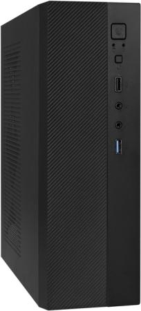 Корпус Desktop ExeGate MI-301U-250 (mATX/mini-ITX, 1U-F250S 4см, 1*USB+1*USB3.0, аудио, черный)