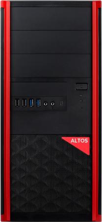 Altos P10 F7/Intel Core i5-11400 2.60GHz Hexa/8GB+256GB SSD/GF RTX3070 Blower 8GB/noOS/1Y/BLACK+RED