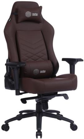 Кресло для геймеров Cactus CS-CHR-0112BR коричневый