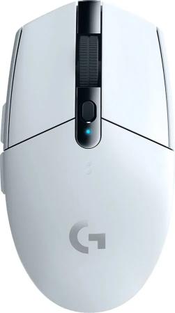 Мышь беспроводная Logitech G305 Lightspeed белый USB + радиоканал 910-005292