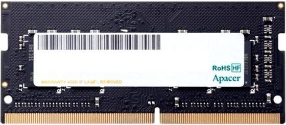 Apacer  DDR4  32GB  3200MHz SO-DIMM (PC4-25600) CL22 1.2V (Retail) 2048*8  3 years (AS32GGB32CSBBGC/ES.32G21.PSH)