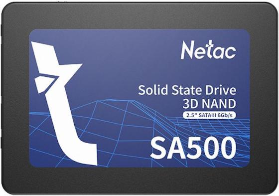 Твердотельный накопитель SSD 2.5" 512 Gb Netac SA500 Read 520Mb/s Write 450Mb/s TLC NT01SA500-512-S3X