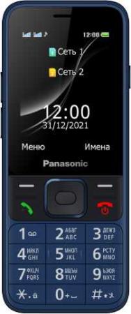 Телефон Panasonic TF200 синий 2.4" Bluetooth