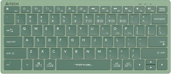 Клавиатура беспроводная A4TECH Fstyler FBX51C Bluetooth зеленый