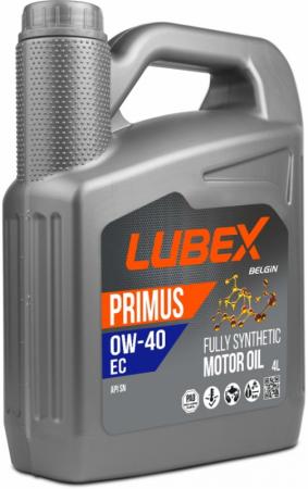 L034-1299-0404 LUBEX Синт. мот.масло PRIMUS EC 0W-40 SN (4л)