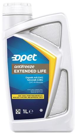 601216657 OPET Антифриз Extended Life Antifreeze (1л)