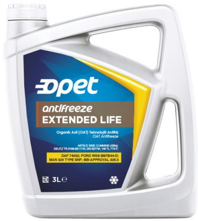 601216664 OPET Антифриз Extended Life Antifreeze (3л)