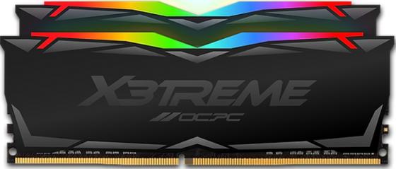 Оперативная память для компьютера 16Gb (2x8Gb) PC4-32000 4000MHz DDR4 DIMM CL19 OCPC X3 RGB MMX3A2K16GD440C19BL