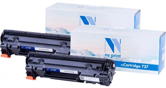 Набор картриджей NV-Print NV-737-SET2 для i-Sensys 210 211/ 212/ 212w/ 216/ 216n/ 217/ 217w/ 220/ 226/ 226dn/ 229/ 229dw/ 231/ 232w/ 237w/ 244dw/ 247dw/ 249dw 2400стр Черный