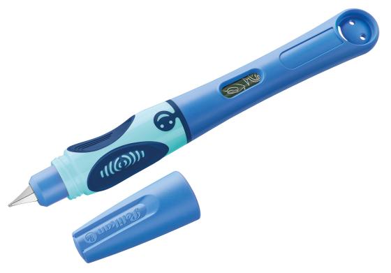 Ручка перьев. Pelikan School Griffix (PL927988) синий L сталь нержавеющая для левшей блистер