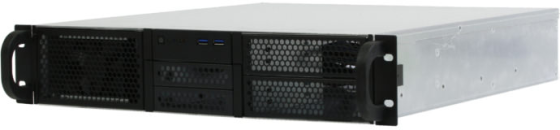 Procase RE204-D2H5-A-48 Корпус 2U server case,2x5.25+5HDD,черный,без блока питания(2U,2U-redundant),глубина 480мм,ATX 12"x9.6"