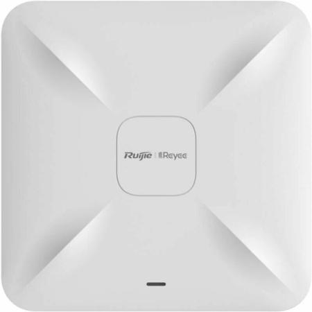Reyee AC1300 Dual Band Ceiling Mount Access Point, 867Mbps at 5GHz + 400Mbps at 2.4GHz, 2 10/100/1000base-t Ethernet uplink port, Internal Antennas,support  802.11a/b/g/n/ac Wave1/Wave2