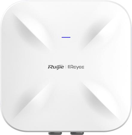 Reyee AX1800 Wi-Fi 6 Outdoor Access Point. 1775M Dual band dual radio AP. Internal antenna; 1 10/100/1000 Base-T Ethernet ports supports PoE IN;1 100/1000 Base-X  SFP Gigabit  port; 2.4GHz/5GHz du