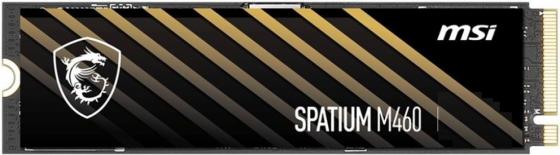 Твердотельный накопитель SSD M.2 1 Tb MSI Spatium M460 Read 5000Mb/s Write 4500Mb/s 3D NAND