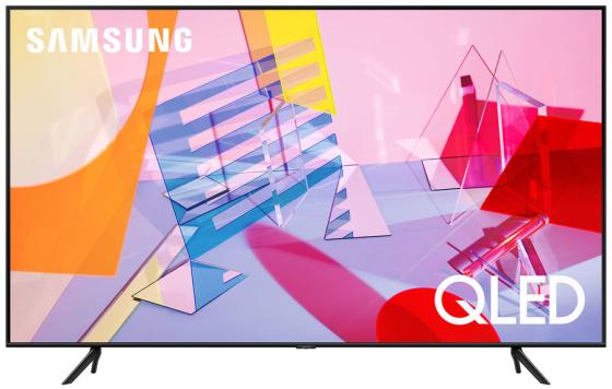 Телевизор 85" Samsung QE85Q60BAUXCE черный 3840x2160 60 Гц Smart TV Wi-Fi Bluetooth 3 х HDMI 2 х USB RJ-45