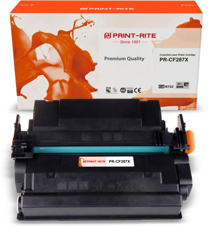 Картридж Print-Rite PR-CF287X для LJ M506dn/ M506n/ M506x 18000стр Черный
