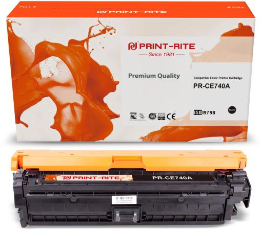 Картридж Print-Rite PR-CE740A для LJ CP5220/CP5221/CP5223/CP5225 7000стр Черный