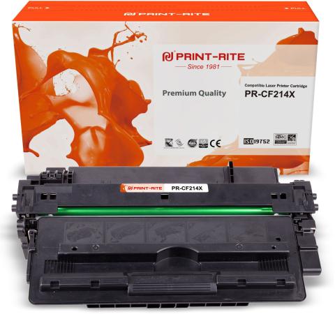 Картридж Print-Rite PR-CF214X для LJ 700/M712 17500стр Черный