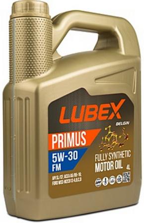 L034-1315-0404 LUBEX Синт. мот.масло PRIMUS FM 5W-30 CF/SL A5/B5 (4л)