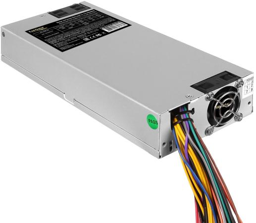 Серверный БП 400W ExeGate ServerPRO-1U-400ADS (1U, APFC, КПД 80% (80 PLUS), 2x4cm fans, 24pin, 2x(4+4)pin, 4xSATA, 2xIDE)