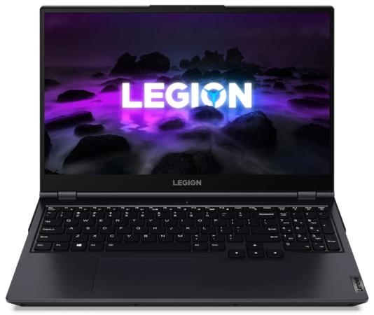 Ноутбук Lenovo Legion 5 15ACH6H 15.6" 1920x1080 AMD Ryzen 5-5600H SSD 512 Gb 16Gb Bluetooth 5.1 NVIDIA GeForce RTX 3060 6144 Мб синий DOS 82JU01A4RK