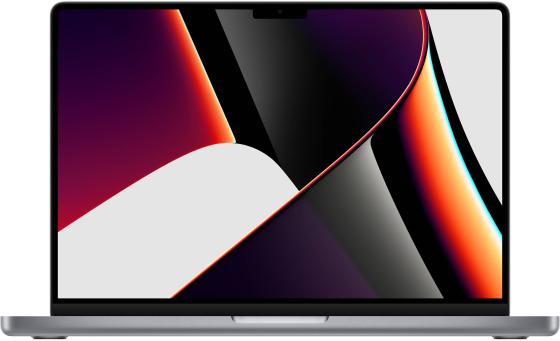 Ноутбук Apple MacBook Pro 14 2021 14.2" 3024x1964 Apple -M1 Pro SSD 512 Gb 16Gb WiFi (802.11 b/g/n/ac/ax) Bluetooth 5.2 Apple M1 Pro (14-core) серый macOS MKGP3ZE/A