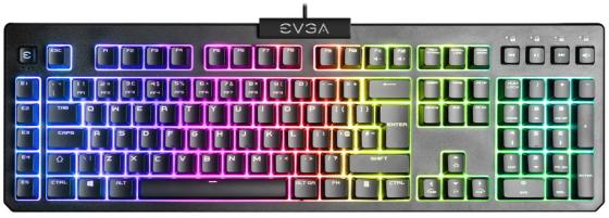 Клавиатура проводная EVGA Keyboard Z12 USB черный