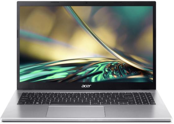 Ноутбук Acer Aspire 3 A315-59-32E7 15.6" 1920x1080 Intel Core i3-1215U SSD 256 Gb 8Gb Bluetooth 5.0 Intel UHD Graphics серебристый DOS NX.K6SER.008
