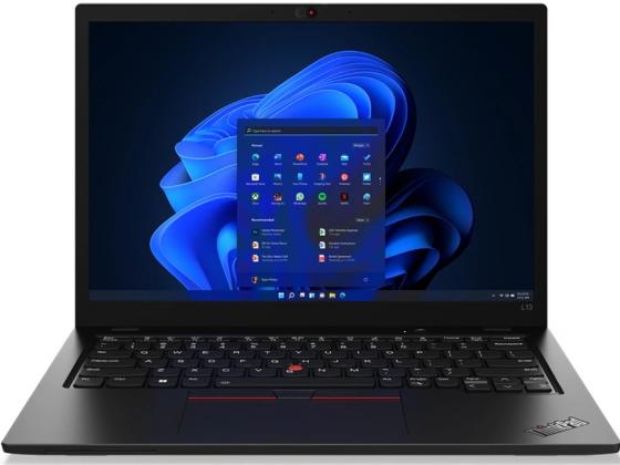 Ноутбук Lenovo ThinkPad L13 Gen 3 13.3" 1920x1080 AMD Ryzen 5-5675U SSD 256 Gb 8Gb WiFi (802.11 b/g/n/ac/ax) Bluetooth 5.2 AMD Radeon Graphics черный Windows 11 Professional 21BAS16N00