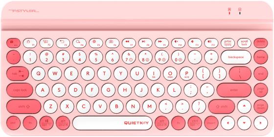 Клавиатура беспроводная A4TECH Fstyler FBK30 Bluetooth розовый