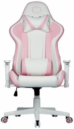 Кресло для геймеров Cooler Master Caliber R1S Gaming белый розовый