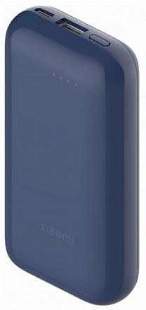 Внешний аккумулятор Xiaomi Mi Pocket Edition Pro blue (10000 mAh, 33W, USB-A/C) (BHR5785GL)