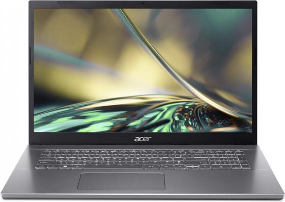Ноутбук Acer Aspire 5 A517-53-51E9 17.3" 1920x1080 Intel Core i5-1235U SSD 512 Gb 8Gb WiFi (802.11 b/g/n/ac/ax) Bluetooth 5.1 Intel Iris Xe Graphics серый DOS NX.K62ER.002