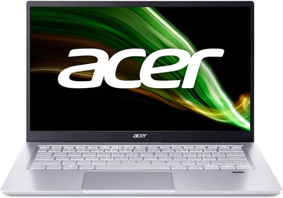 Ноутбук Acer Swift 3 SF314-43-R6WH 14" 1920x1080 AMD Ryzen 5-5500U SSD 512 Gb 16Gb WiFi (802.11 b/g/n/ac/ax) AMD Radeon Graphics серебристый DOS NX.AB1ER.019