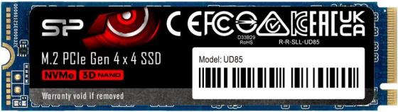Твердотельный накопитель SSD M.2 1 Tb Silicon Power M-Series UD85 Read 3600Mb/s Write 2800Mb/s 3D NAND SP01KGBP44UD8505