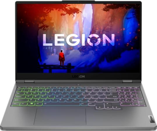 Ноутбук Lenovo Legion 5 15ARH7H 15.6" 2560x1440 AMD Ryzen 7-6800H SSD 1024 Gb 16Gb WiFi (802.11 b/g/n/ac/ax) Bluetooth 5.1 NVIDIA GeForce RTX 3070 8192 Мб серый DOS 82RD006MRK