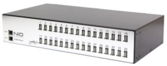 Сетевой USB концентратор, 32 внутренних порта, 2U, отказоустойчивая версия
