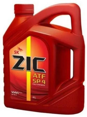 Cинтетическое трансмиссионное масло ZIC ATF SP-4 4 л