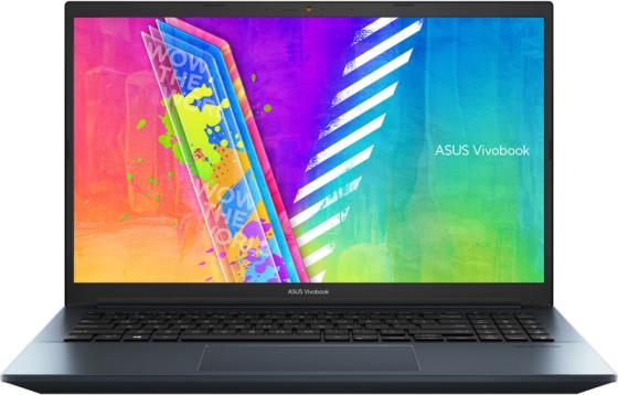 Ноутбук ASUS Vivobook Pro 15 K3500PC-KJ474 15.6" 1920x1080 Intel Core i7-11370H SSD 512 Gb 16Gb Bluetooth 5.0 nVidia GeForce RTX 3050 4096 Мб синий DOS 90NB0UW2-M00H10