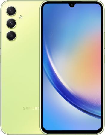 Смартфон Samsung SM-A346E Galaxy A34 5G 128Gb 6Gb зеленый лайм