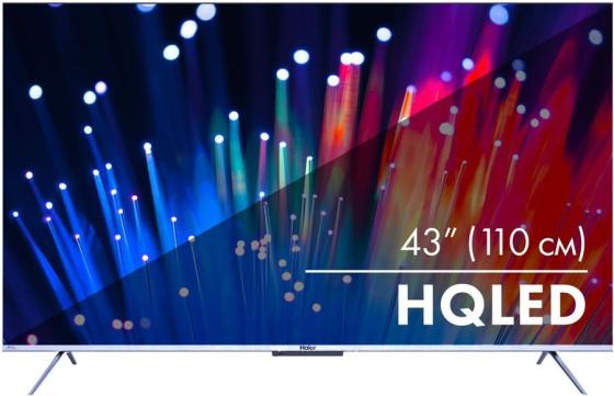 Телевизор LED 43" Haier Smart TV S3 серебристый 3840x2160 60 Гц Smart TV Wi-Fi 2 х USB RJ-45 Bluetooth 4 х HDMI