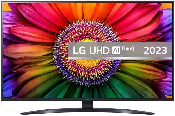 Телевизор 43" LG 43UR81006LJ черный 3840x2160 60 Гц Smart TV Wi-Fi Bluetooth 3 х HDMI 2 х USB RJ-45 CI 43UR81006LJ.ARUB