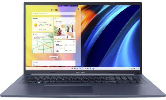 Ноутбук ASUS VivoBook 17 M1702QA-AU083 17.3" 1920x1080 AMD Ryzen 7-5800H SSD 1024 Gb 16Gb Bluetooth 5.0 WiFi (802.11 b/g/n/ac/ax) AMD Radeon Graphics синий DOS 90NB0YA2-M003R0