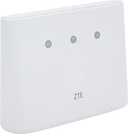 Беспроводной маршрутизатор ZTE MF293N 802.11bgn 300Mbps 2.4 ГГц 1xLAN Разъем для SIM-карты белый