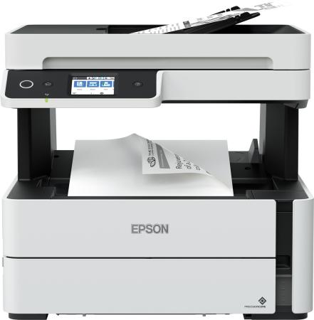 Epson M3170 (МФУ струйное ч/б  P/S/C, A4, 1200x2400 dpi, 39ppm, СНПЧ, USB, Wi-Fi, RJ-45)