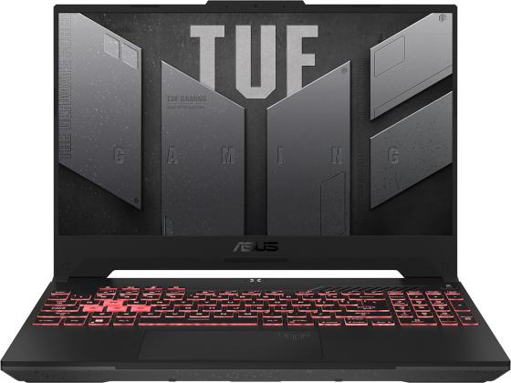 Ноутбук Asus TUF Gaming A15 FA507XI-HQ014 Ryzen 9 7940HS 16Gb SSD512Gb NVIDIA GeForce RTX4070 8Gb 15.6" IPS WQHD (2560x1440) noOS grey WiFi BT Cam (90NR0FF5-M00200)