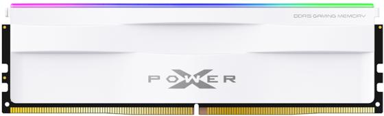 Оперативная память для компьютера 16Gb (1x16Gb) PC5-44800 5600MHz DDR5 DIMM CL40 Silicon Power XPower Zenith RGB SP016GXLWU560FSH
