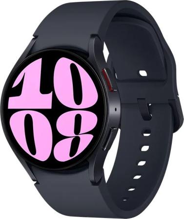 Смарт-часы Samsung Galaxy Watch6 40мм 1.3" AMOLED корп.графитовый рем.графитовый (SM-R930NZKACIS)