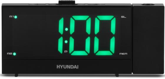 Часы с радиоприёмником Hyundai H-RCL243 чёрный