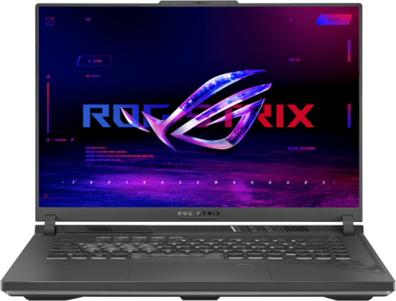 Ноутбук ASUS ROG Strix G614JI-N4240 16" 2560x1600 Intel Core i7-13650HX SSD 1024 Gb 16Gb WiFi (802.11 b/g/n/ac/ax) Bluetooth 5.2 nVidia GeForce RTX 4070 8192 Мб серый DOS 90NR0D42-M00EX0